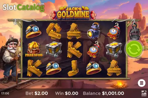 Οθόνη2. Jack's Goldmine Κουλοχέρης