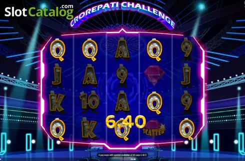Οθόνη3. Crorepati Challenge Κουλοχέρης 