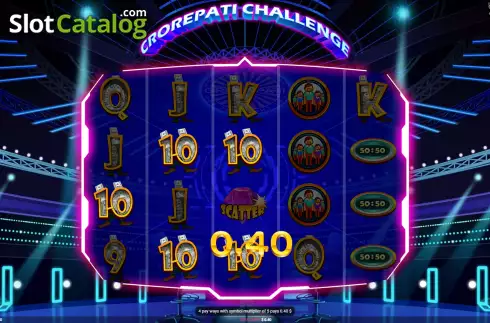 Οθόνη4. Crorepati Challenge Κουλοχέρης 