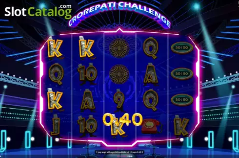 Οθόνη6. Crorepati Challenge Κουλοχέρης 