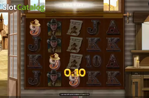 Οθόνη3. Wild West Mystery Κουλοχέρης