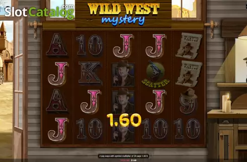 Οθόνη6. Wild West Mystery Κουλοχέρης