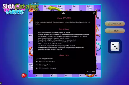 Οθόνη6. Snakes and Ladders (Mplay) Κουλοχέρης