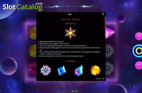 Οθόνη7. Cosmic Jewels (Mplay) Κουλοχέρης