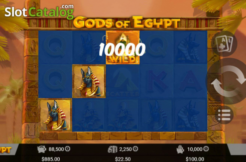 Οθόνη4. Gods Of Egypt (MrSlotty) Κουλοχέρης