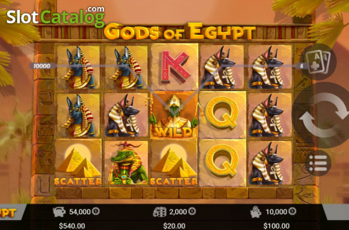 Οθόνη5. Gods Of Egypt (MrSlotty) Κουλοχέρης