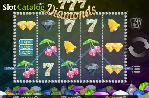 Οθόνη6. 777 Diamonds Κουλοχέρης