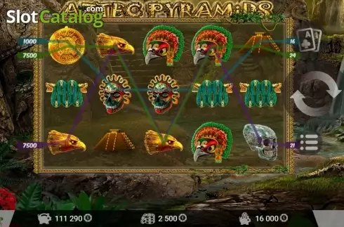 Οθόνη6. Aztec Pyramids Κουλοχέρης 
