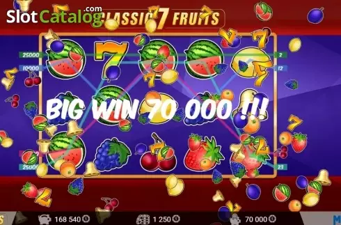 Οθόνη5. Classic 7 Fruits Κουλοχέρης