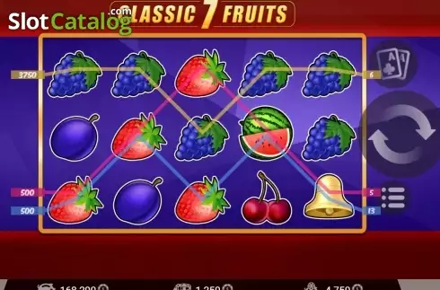 Οθόνη6. Classic 7 Fruits Κουλοχέρης