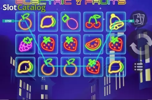 Οθόνη6. Electric 7 Fruits Κουλοχέρης