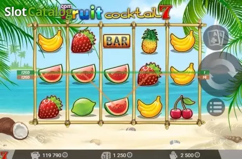 Οθόνη5. Fruit Cocktail 7 Κουλοχέρης