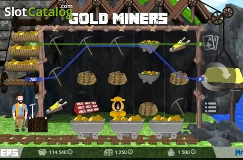 Οθόνη5. Gold Miners (MrSlotty) Κουλοχέρης