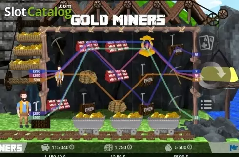 Οθόνη6. Gold Miners (MrSlotty) Κουλοχέρης