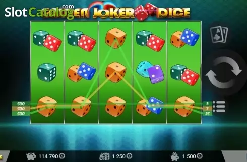 Οθόνη5. Golden Joker Dice Κουλοχέρης 