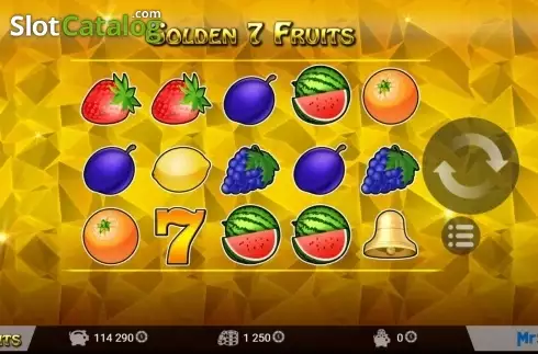Οθόνη4. Golden 7 Fruits Κουλοχέρης