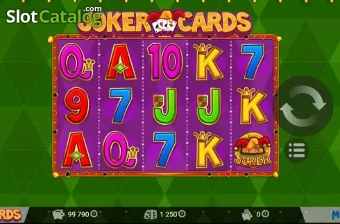 Οθόνη4. Joker Cards Κουλοχέρης
