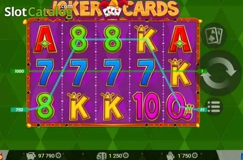 Οθόνη5. Joker Cards Κουλοχέρης