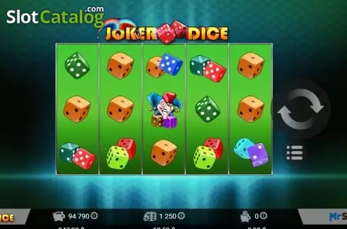 Οθόνη4. Joker Dice Κουλοχέρης
