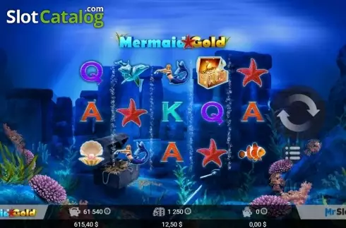 Οθόνη4. Mermaid Gold Κουλοχέρης