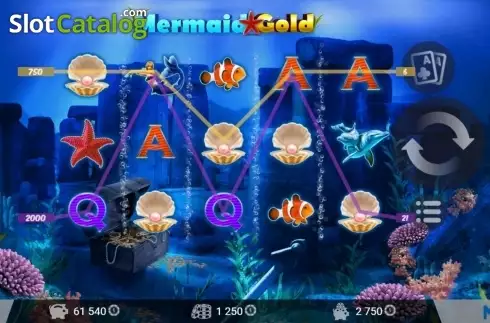 Οθόνη6. Mermaid Gold Κουλοχέρης