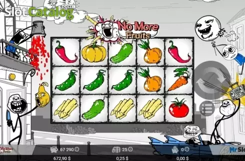 Οθόνη4. No More Fruits Κουλοχέρης