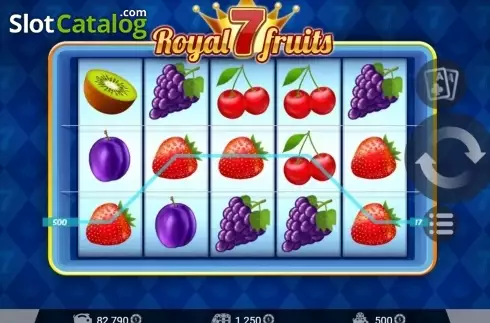 Οθόνη5. Royal 7 Fruits Κουλοχέρης