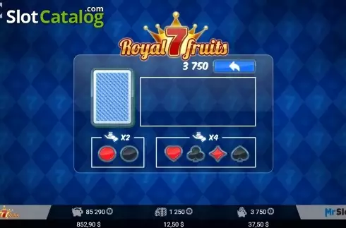 Οθόνη7. Royal 7 Fruits Κουλοχέρης