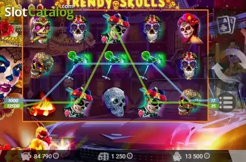 Οθόνη7. Trendy Skulls Κουλοχέρης