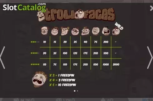 Οθόνη2. Troll Faces Κουλοχέρης 