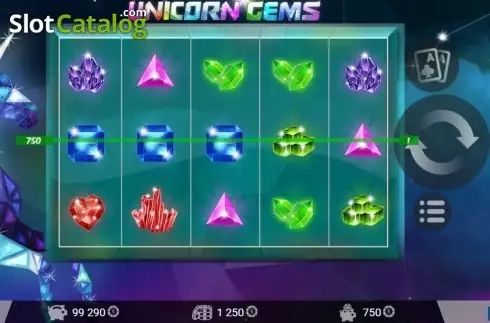 Οθόνη5. Unicorn Gems Κουλοχέρης
