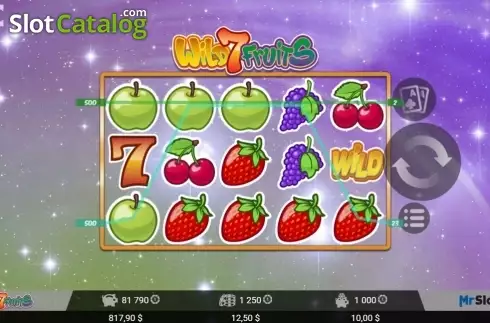 Οθόνη7. Wild7Fruits Κουλοχέρης