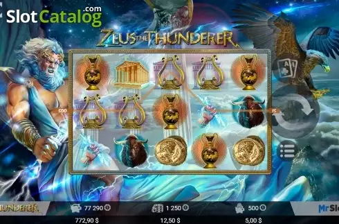 Οθόνη4. Zeus the Thunderer (MrSlotty) Κουλοχέρης