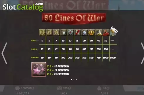 Οθόνη6. 50 Lines Of War Κουλοχέρης 