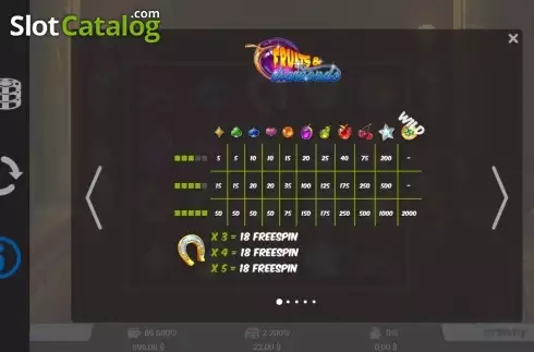 Οθόνη2. Fruits & Diamonds Κουλοχέρης