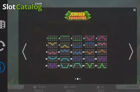 Οθόνη3. Jungle Treasure (MrSlotty) Κουλοχέρης