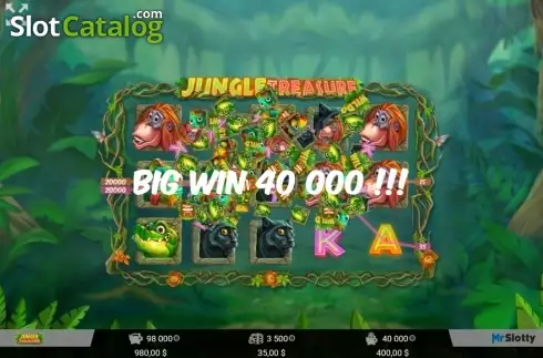 Οθόνη6. Jungle Treasure (MrSlotty) Κουλοχέρης