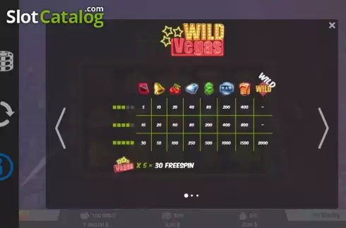 Οθόνη2. Wild Vegas (MrSlotty) Κουλοχέρης