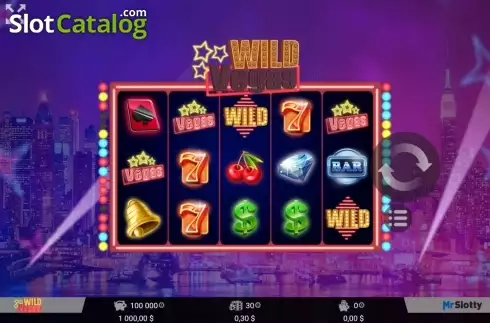 Οθόνη5. Wild Vegas (MrSlotty) Κουλοχέρης
