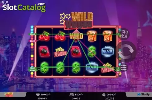 Οθόνη8. Wild Vegas (MrSlotty) Κουλοχέρης
