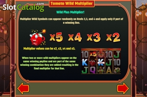 Οθόνη5. Vegetable Wars Κουλοχέρης 