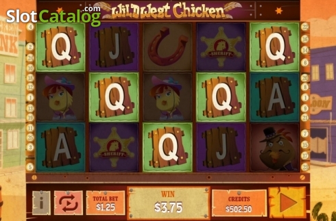 Οθόνη3. Wild West Chicken Κουλοχέρης