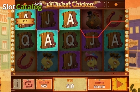 Οθόνη4. Wild West Chicken Κουλοχέρης