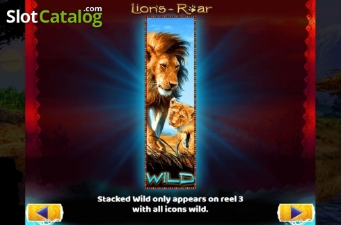 Οθόνη7. Lion's Roar (MultiSlot) Κουλοχέρης