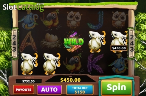 Οθόνη3. Birds (MultiSlot) Κουλοχέρης