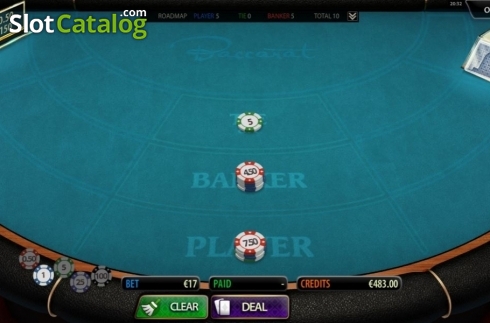 Οθόνη2. Baccarat (MultiSlot) Κουλοχέρης