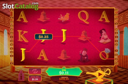 Οθόνη2. Magic Lamp (MultiSlot) Κουλοχέρης