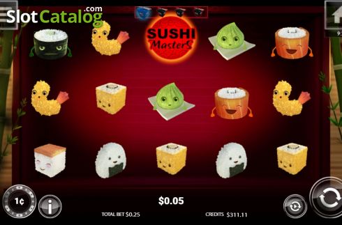 Οθόνη5. Sushi Masters Κουλοχέρης
