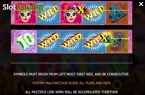 Οθόνη9. Dia de los Muertos (MultiSlot) Κουλοχέρης