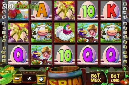 Οθόνη2. Barnyard Bucks Slots Κουλοχέρης